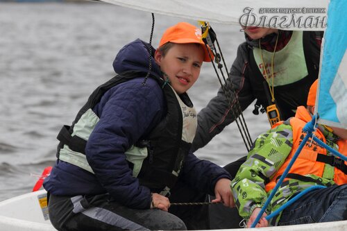 Коля Бадьин на яхте